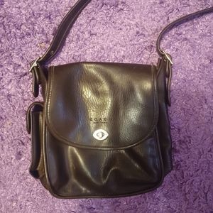 Coach Leather Shoulder Bag Vintage